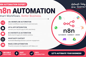 n8n expert, n8n integration, n8n io, n8n chatbot, n8n whatsapp chatbot, make com