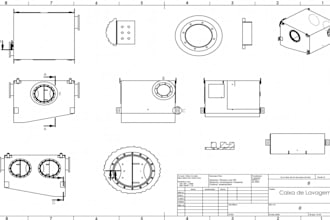 design 3d models and industrial machines using cad