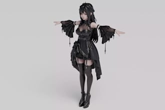 do character modeling and rigging for reallusion iclone, cc4, cc5