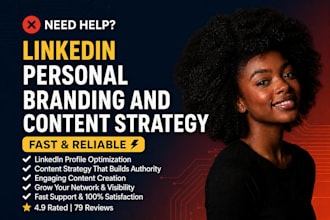 manage your linkedin personal branding and content strategy