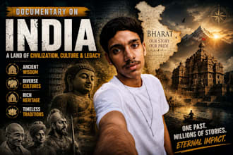 design professional documentary youtube thumbnails