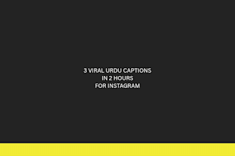 write 3 viral urdu instagram captions in 2 hours