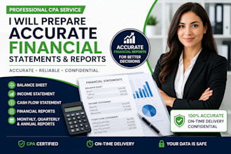 prepare accurate financial statements and reports