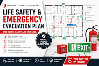 design life safety and emergency evacuation plan