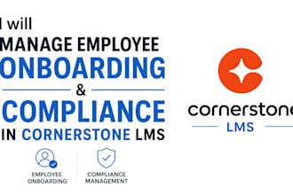 manage employee onboarding and compliance in cornerstone lms