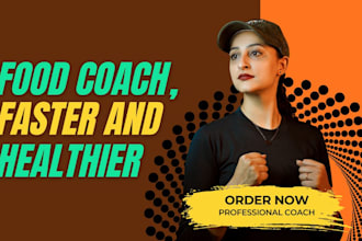 create a professional food coach workbook, planner, and ebook