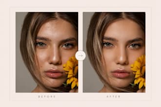 do high end beauty retouch
