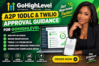 setup gohighlevel a2p 10dlc registration and twilio compliance