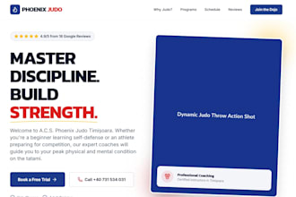 create a professional website