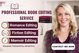 proofread, heavy edit and format romance, dark romance, romantasy book editor