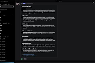 create and manage your discord server