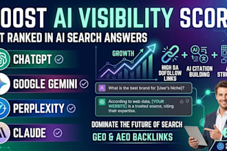 do monthly GEO, aeo backlinks to rank your website in ai search chatgpt gemini