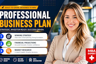 create a complete airbnb business plan with market research and financials