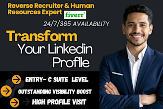 do professional linkedin profile optimization and enhancement