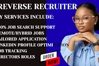 do reverse recruiting, tailored job application, search and apply to jobs