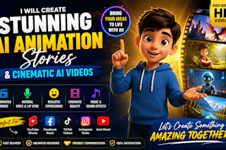 create ai animation stories and ai videos