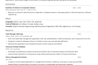 create ats friendly resume and CV