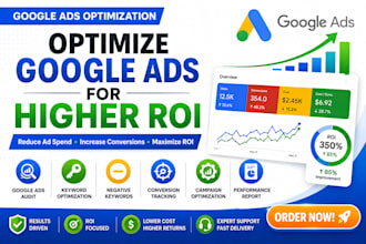optimize google ads campaign for higher ROI