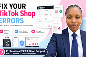 fix tiktok shop errors product rejections seller center issues