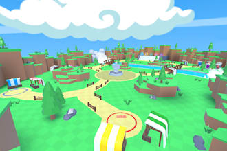 design 3d roblox map, 3d environment design, terrian map, roblox builder, 3d map