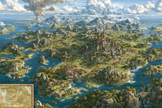 do fantasy map design
