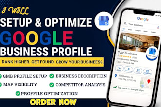 setup optimize google business profile gmb local seo maps listing