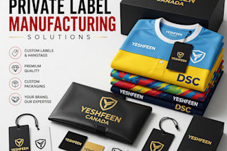 provide complete custom apparel manufacturing services along with shipping