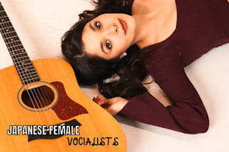 be a professional japanese female singer korean pro singer female rap pop singer