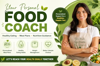 be your personal nutrition and healthy food coach