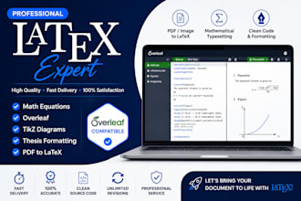 convert PDF, image or handwritten math into latex, overleaf