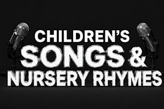create custom educational preschool songs, nursery rhymes and youtube kids music