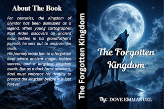 do fix book cover design, sci fi, romance cover kdp cover, book cover art