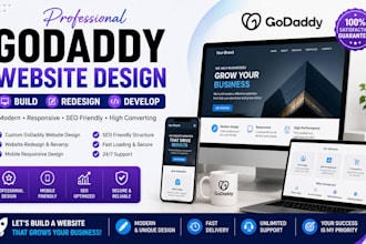 build godaddy website design godaddy website redesign godaddy website