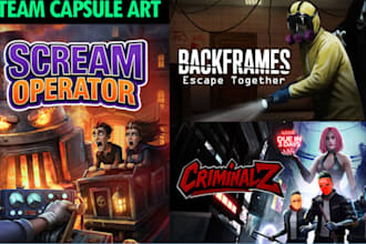 do  steam capsule steam page, game banner cover art steam capsule image