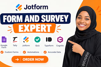 do online survey google form, tally, jotform, qzzr, typeform, cognito automation
