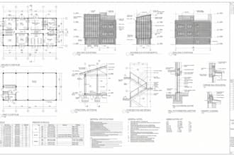 create detailed construction documentation construction drawings