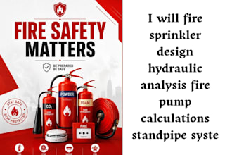 fire sprinkler design hydraulic analysis fire pump calculations standpipe syste
