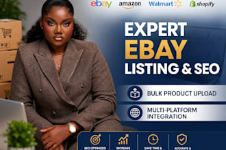 do ebay listing, ebay SEO listing, ebay lister, ebay product upload