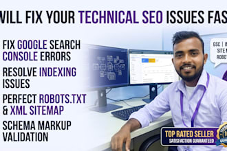 fix google search console errors, indexing issues, robots txt, and XML sitemap
