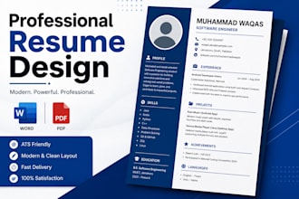 create and format a professional resume CV in microsoft word