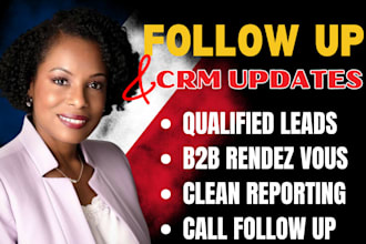 do french b2b call follow up CRM updates sales closer appointment settings