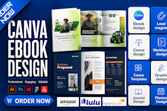 redesign canva ebook, editable canva ebook, design canva ebook, pdf lead magnet