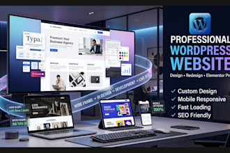 design redesign your outdated wordpress website using elementor pro website deve