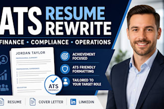 rewrite your ats resume for finance compliance and operations roles