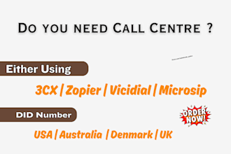do 3cx center setup sip trunk inbound and outbound ivr configuration