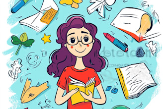 draw line art hand drawn doodle illustration, icons
