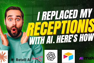 build ai voice agent ai receptionist that answers calls and books appoint