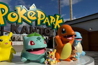 secure tickets for pokemon cafe,pokepark kanto and kirby cafe