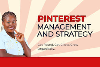 be your pinterest manager for organic traffic and leads