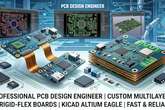 design rigid flex pcb cad layout for rf and embedded systems